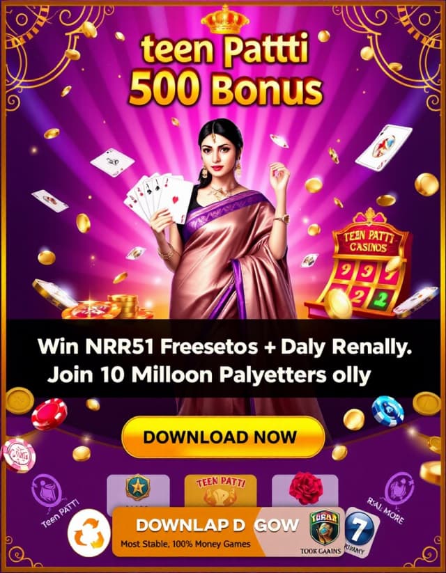 Teen Patti 500 Bonus Banner